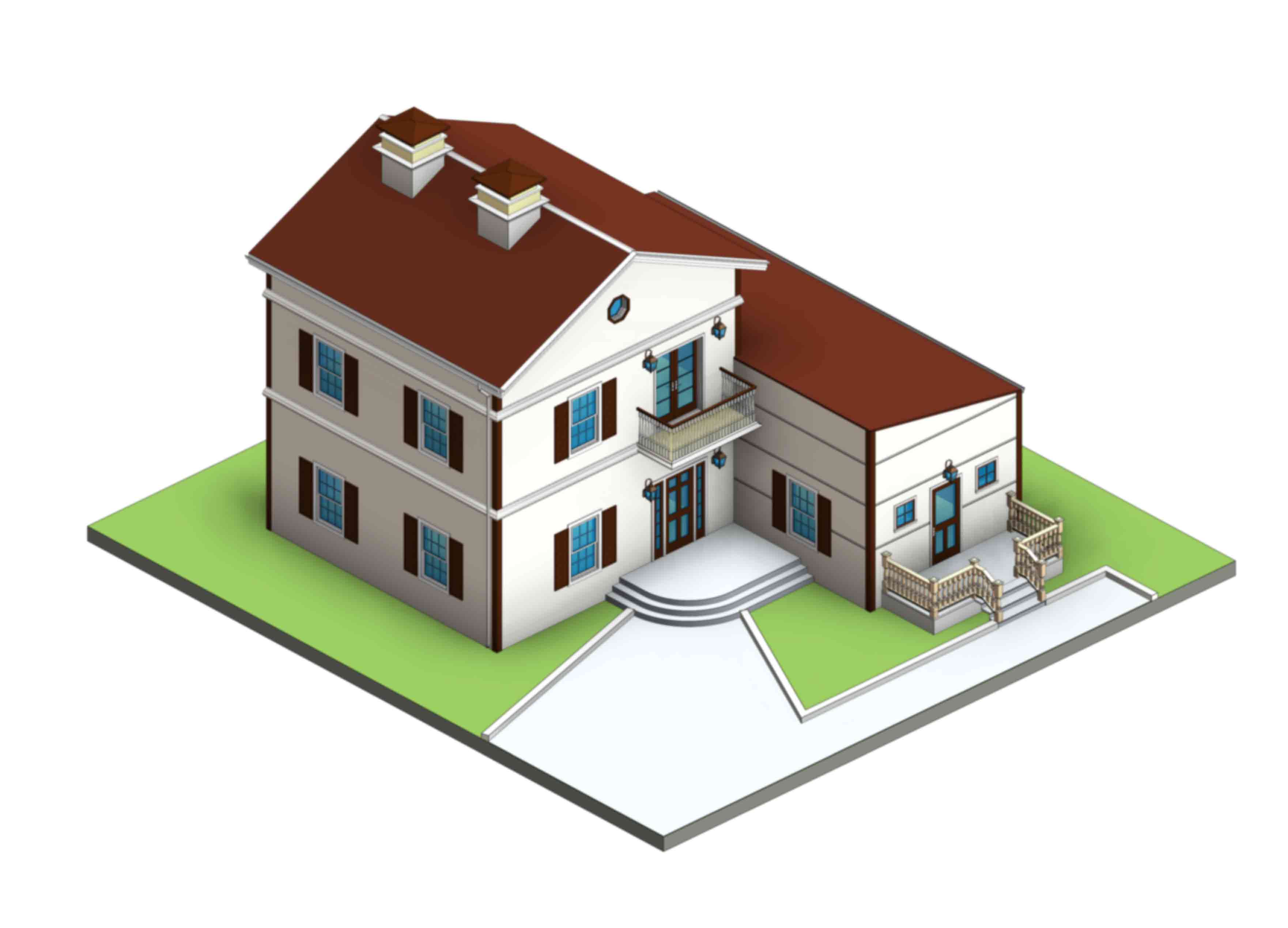 Architectural scan to bim lod 200