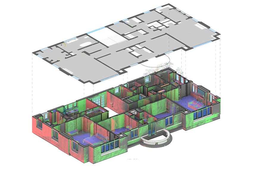 Final as-built model output