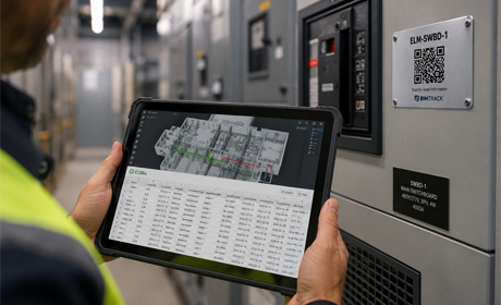 Asset tagging and COBie data in as-built BIM models