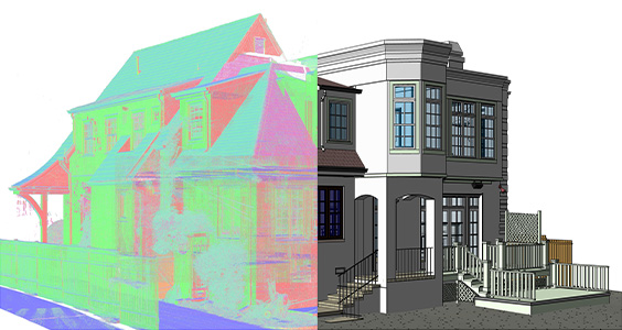 New York residential scan to BIM project overview